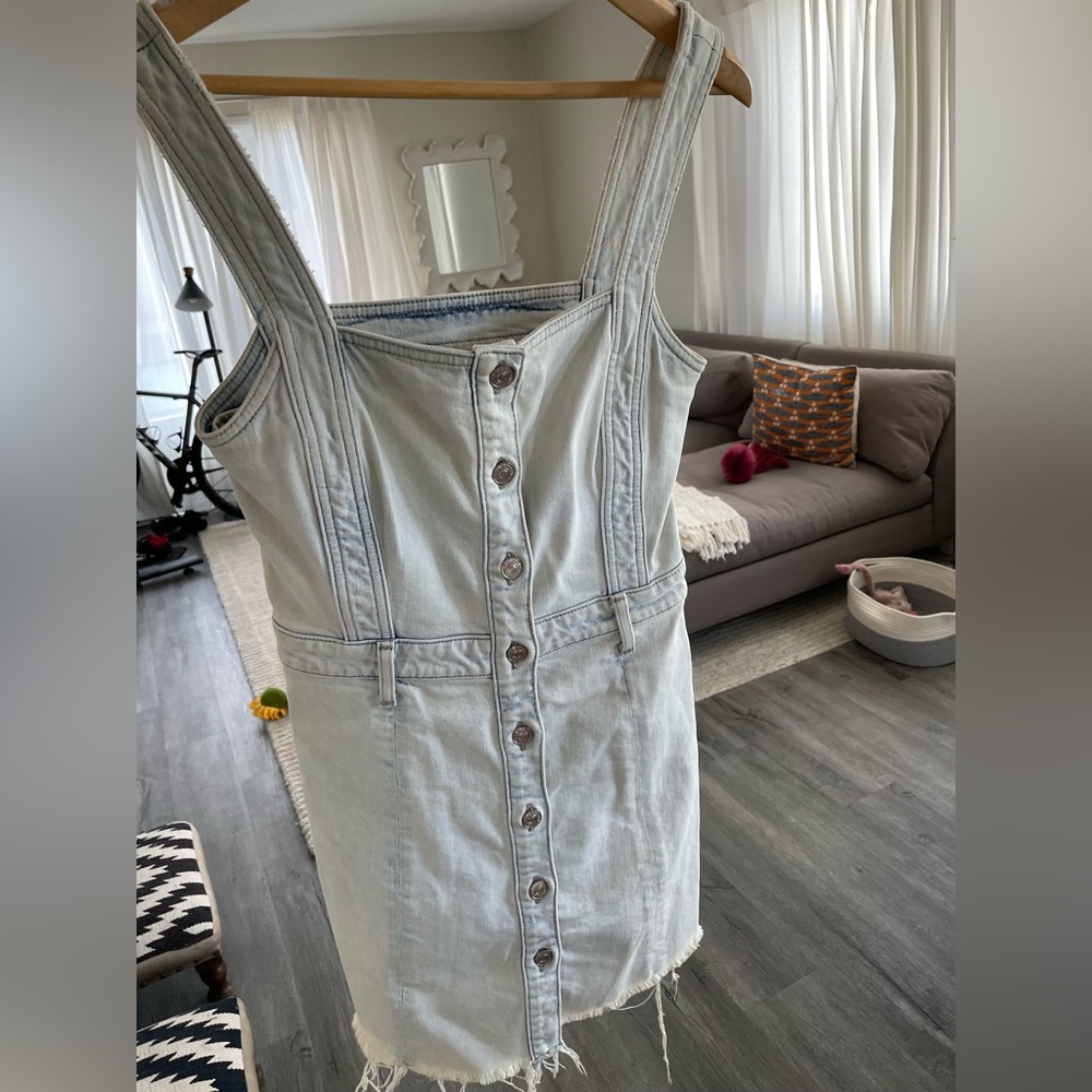 7 for all mankind - denim dress with some stretch in it